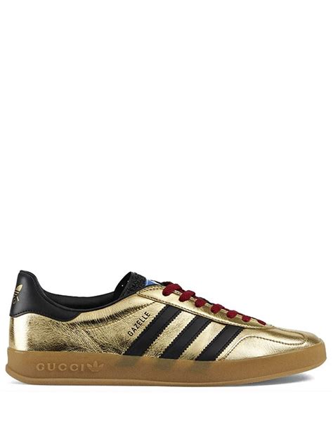 adidas gucci gazelle metallic gold|gucci gazelle metallic gold.